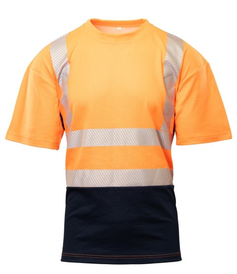 T-SHIRT SIATKA TRANSFER BF-017-O POMARAŃCZ