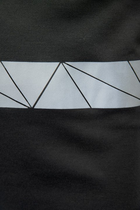 ECO RIVAL KOSZULKA LONGSLEEVE CZARNY/ŻÓŁTY