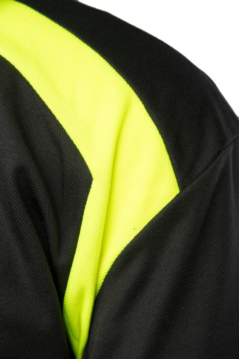 ECO RIVAL KOSZULKA LONGSLEEVE CZARNY/ŻÓŁTY