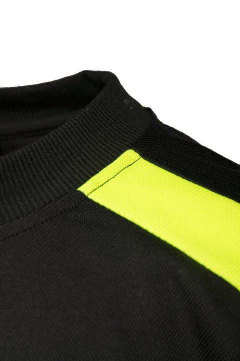 ECO RIVAL KOSZULKA LONGSLEEVE CZARNY/ŻÓŁTY