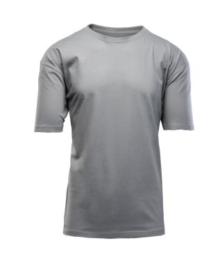 KOSZULKA BAWEŁNA SZARY