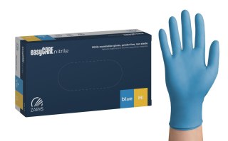RĘKAWICE EASYCARE NITRYL NIEBIESKIE (A100)