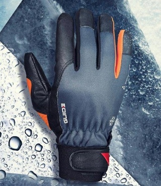 RĘKAWICE ROBOCZE OCIEPLANE WODOODPORNE GUIDE 775 zimowe