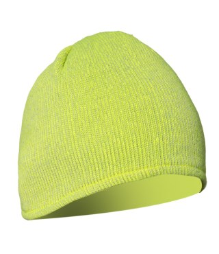 SEVEN KINGS CROSS CZAPKA Z DZIANINY MELANGE ŻÓŁTA