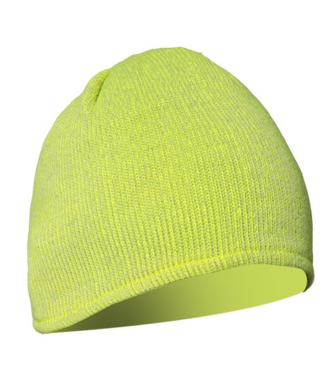 SEVEN KINGS CROSS CZAPKA Z DZIANINY MELANGE ŻÓŁTA