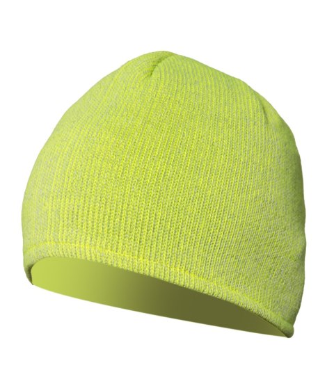 SEVEN KINGS CROSS CZAPKA Z DZIANINY MELANGE ŻÓŁTA