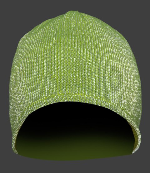 SEVEN KINGS CROSS CZAPKA Z DZIANINY MELANGE ŻÓŁTA