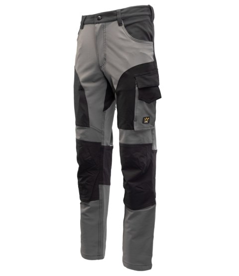 TRAIL SPODNIE DO PASA STAL/CZARNY