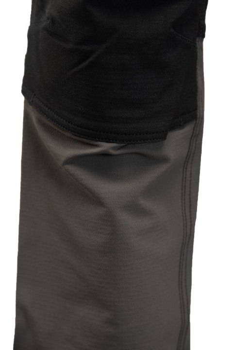 TRAIL SPODNIE DO PASA STAL/CZARNY