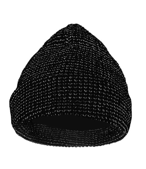 WOLBERG REFLECTO CZAPKA Z DZIANINY CZARNA