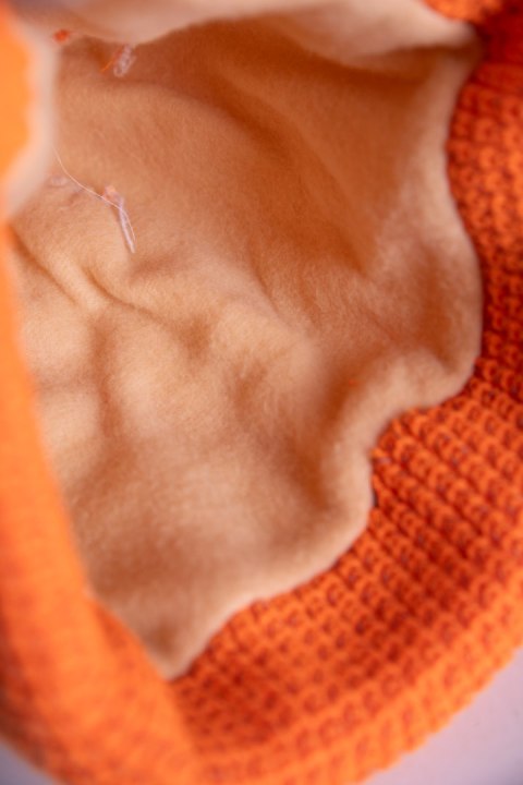 WOLBERG REFLECTO CZAPKA Z DZIANINY POMARAŃCZOWA