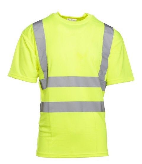 KOSZULKA Z PASAMI ODBLASKOWYMI KAT.II KL.2 BF009