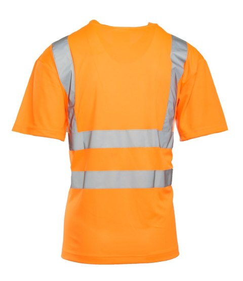 KOSZULKA Z PASAMI ODBLASKOWYMI KAT.II KL.2 BF009