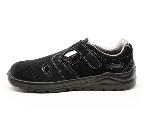 SANDAŁ MXP S1P SR FO ZAMSZ CZARNY