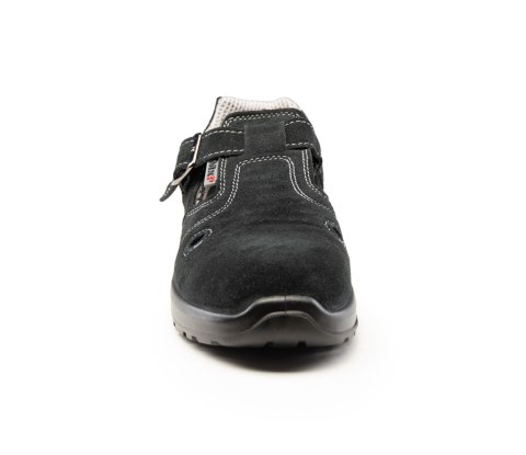 SANDAŁ MXP S1P SR FO ZAMSZ CZARNY