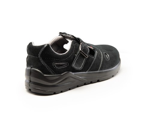 SANDAŁ MXP S1P SR FO ZAMSZ CZARNY