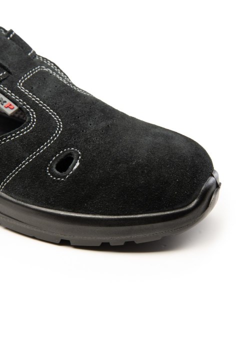 SANDAŁ MXP S1P SR FO ZAMSZ CZARNY