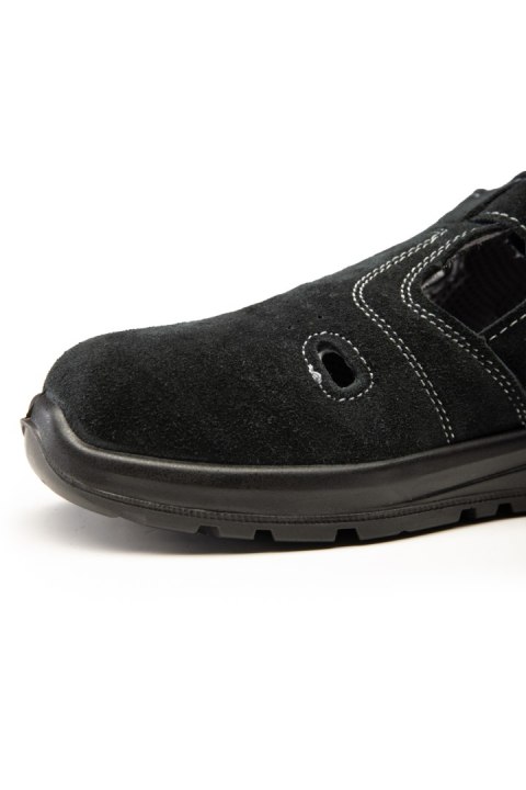 SANDAŁ MXP S1P SR FO ZAMSZ CZARNY