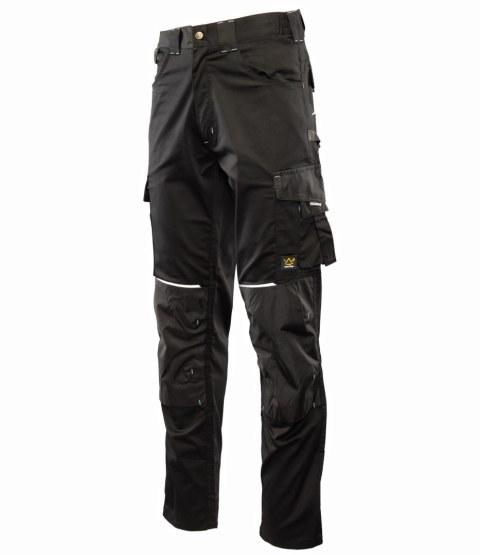 SPODNIE DO PASA DRIVE CZARNE - DAMSKIE