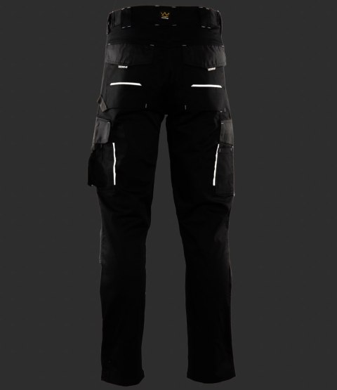 SPODNIE DO PASA DRIVE CZARNE - DAMSKIE