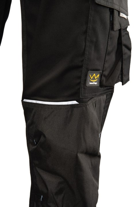 SPODNIE DO PASA DRIVE CZARNE - DAMSKIE