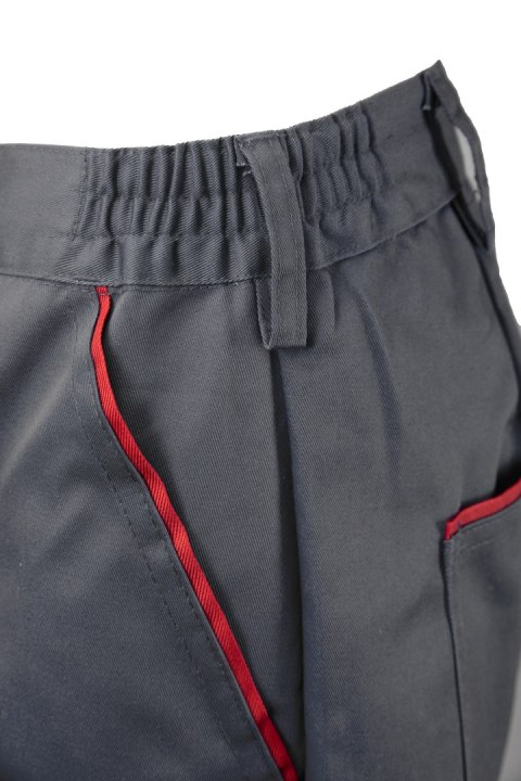 SPODNIE DO PASA - STALOWY