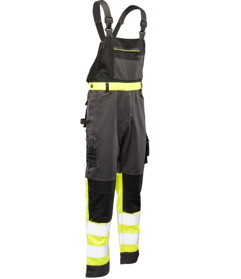 SPODNIE OGRODNICZKI FLASH STAL-ŻÓŁTY