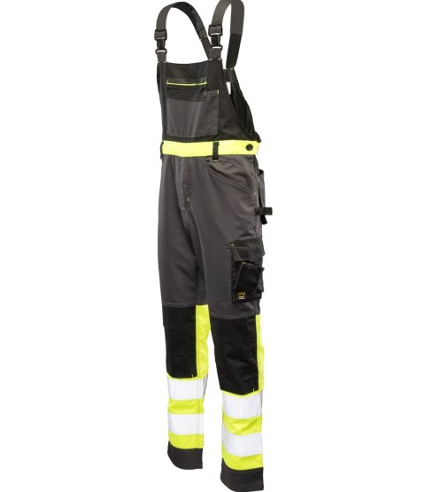 SPODNIE OGRODNICZKI FLASH STAL-ŻÓŁTY