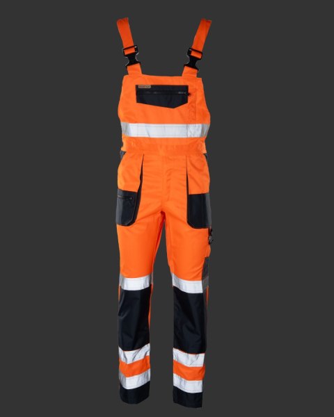 SPODNIE OGRODNICZKI WSTAWKA GRANAT KAT.II KL. 2