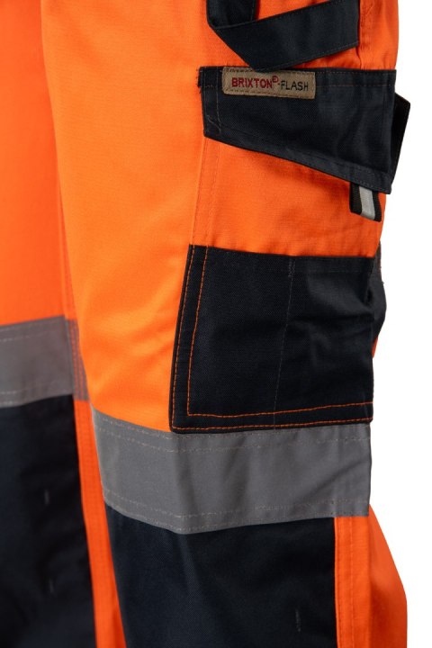 SPODNIE OGRODNICZKI WSTAWKA GRANAT KAT.II KL. 2