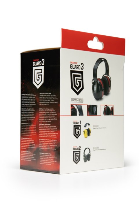 CHAPLIN OCHRONNIKI SŁUCHU GUARD 3 SNR-34