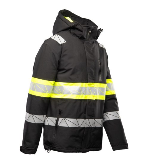 SEVEN KINGS ECO RIVAL KURTKA CZARNY/ŻÓŁTY