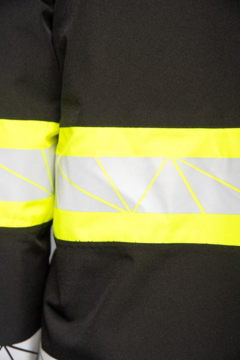 SEVEN KINGS ECO RIVAL KURTKA CZARNY/ŻÓŁTY