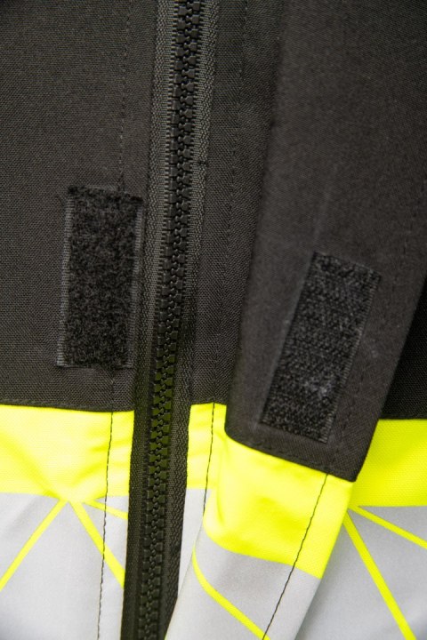 SEVEN KINGS ECO RIVAL KURTKA CZARNY/ŻÓŁTY