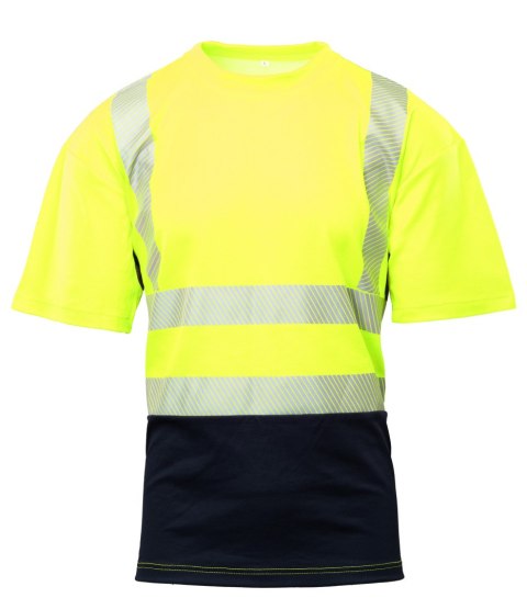 T-SHIRT SIATKA TRANSFER BF-017-Y ŻÓŁTY