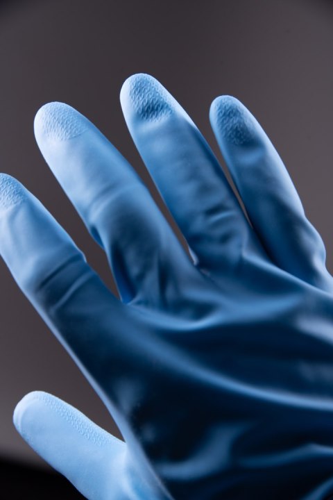 GUMOWE FLOKOWANE EF-F-06 Niebieskie