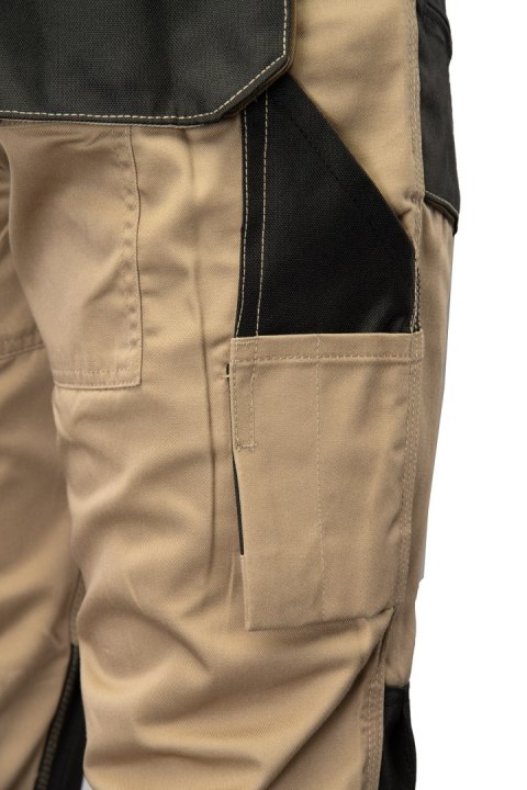 SPODNIE OGRODNICZKI BEŻOWY