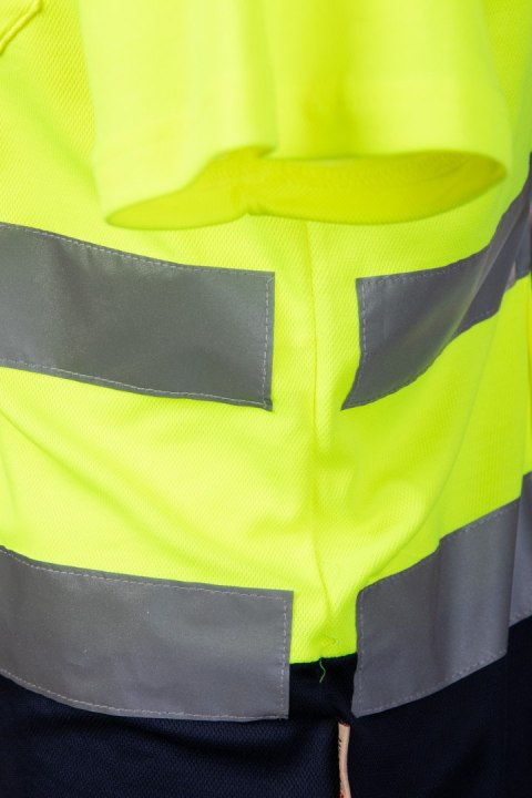 KOSZULKA POLO 50/50 ŻÓŁTY KAT. II BF012