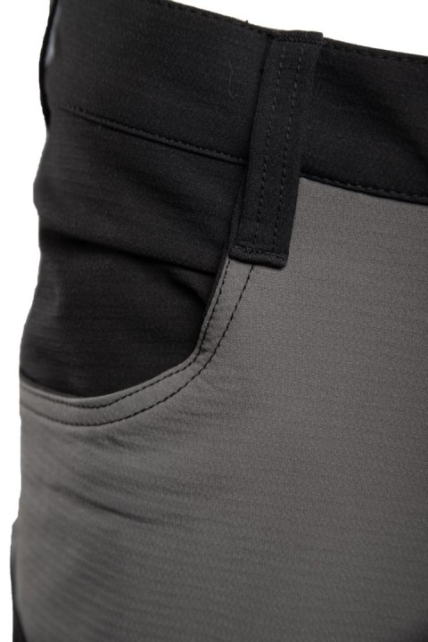 TRAIL SPODNIE KRÓTKIE STAL/CZARNY