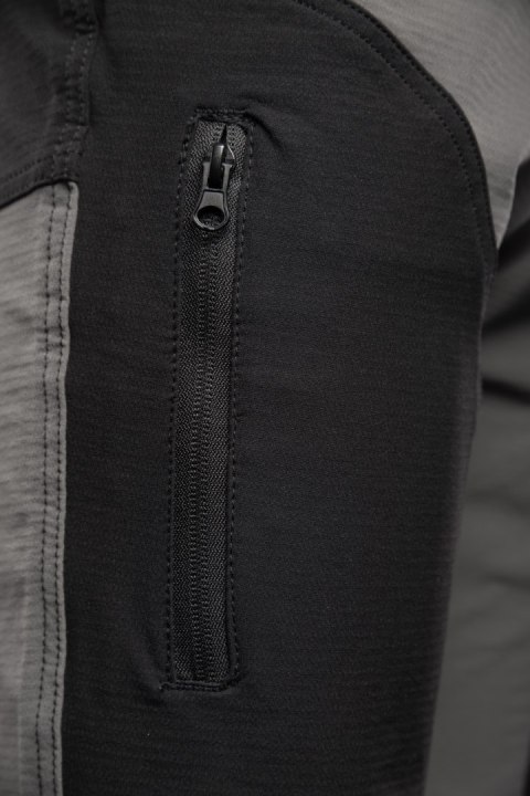 TRAIL SPODNIE KRÓTKIE STAL/CZARNY