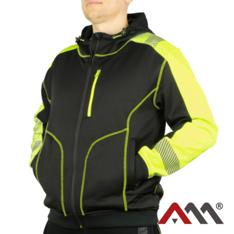 CLASSWORK bluza dziana black/yellow kat. I