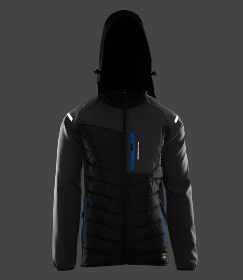 SEVEN_KINGS TOPAZ KURTKA SOFTSHELL STAL