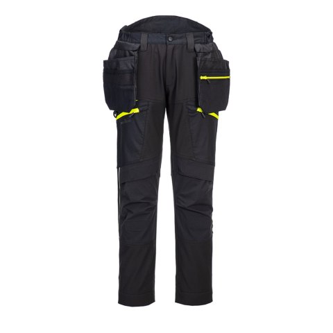 Spodnie softshell DX4 z odpinanymi kieszeniami kaburowymi
