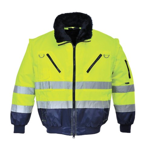 Kurtka ostrzegawcza Pilot 3w1