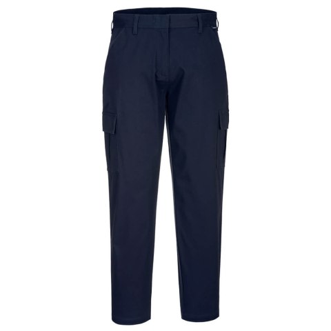 Spodnie damskie cargo stretch