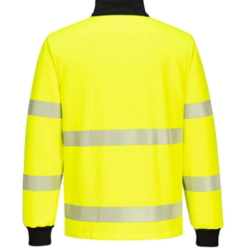 Bluza ostrzegawcza PW3 z zamkiem 1/4