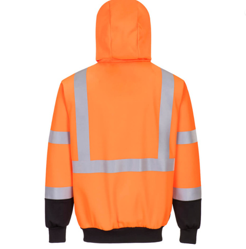 Bluza ostrzegawcza dwukolorowa z kapturem B315