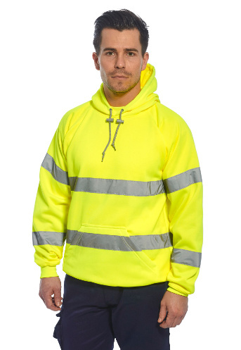 Bluza ostrzegawcza z kapturem B304