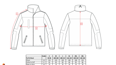 Bluza polarowa North Sea S665