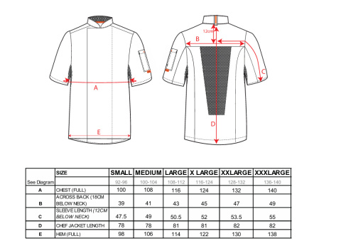 Bluza szefa kuchni MeshAir Pro S/S C738